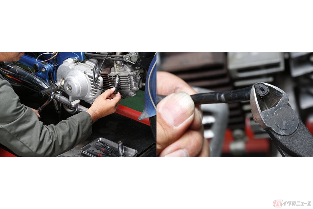 半世紀前のホンダ「スーパーカブ90」バッテリーが不調だと旧型90cc