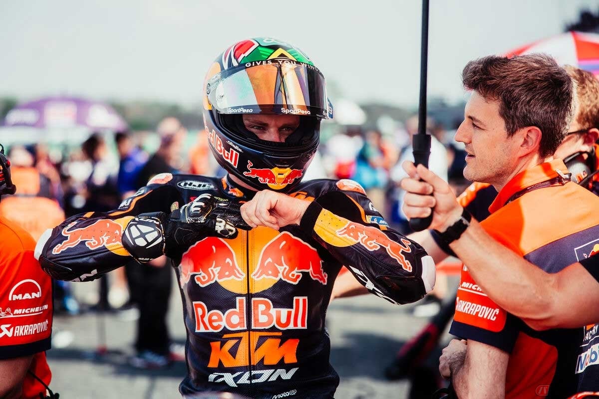 1~2ミリのずれにも敏感だというブラッド・ビンダー(レッドブルKTMファクトリーレーシング)KTM/ Rob Gray (Polarity Photo)