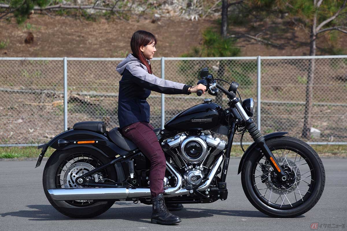 ♡ 予想外の軽快感にビックリ!? ハーレーダビッドソン「ストリートボブ
