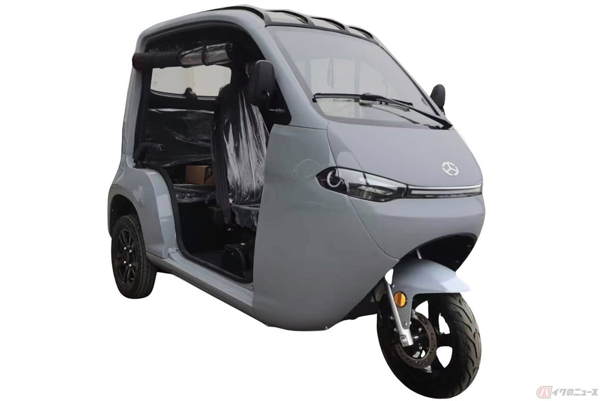 普通自動車免許(AT限定可)で運転可能な電動トゥクトゥク「FAVICLE(ファビクル)」