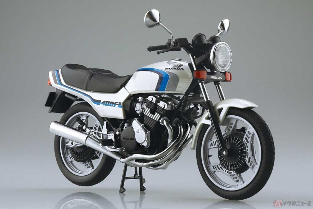 飾っておきたいホンダ「CBX400F」!! 1984年に再登場したカラーリングを