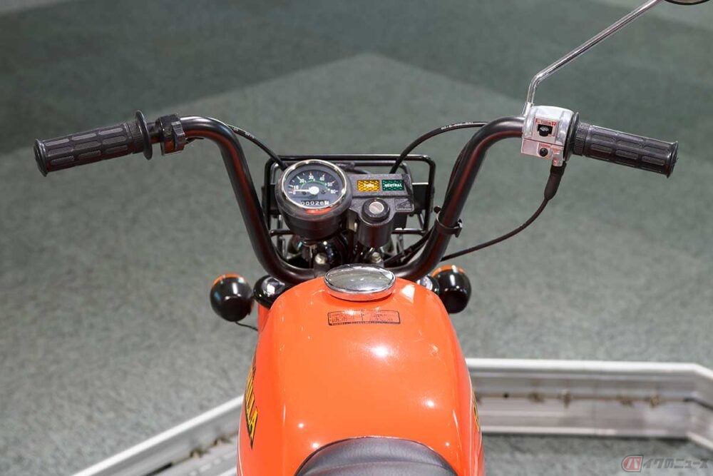 小さな4速MT原付!! ホンダ「ゴリラ」はでっかいタンクで可愛いルックス