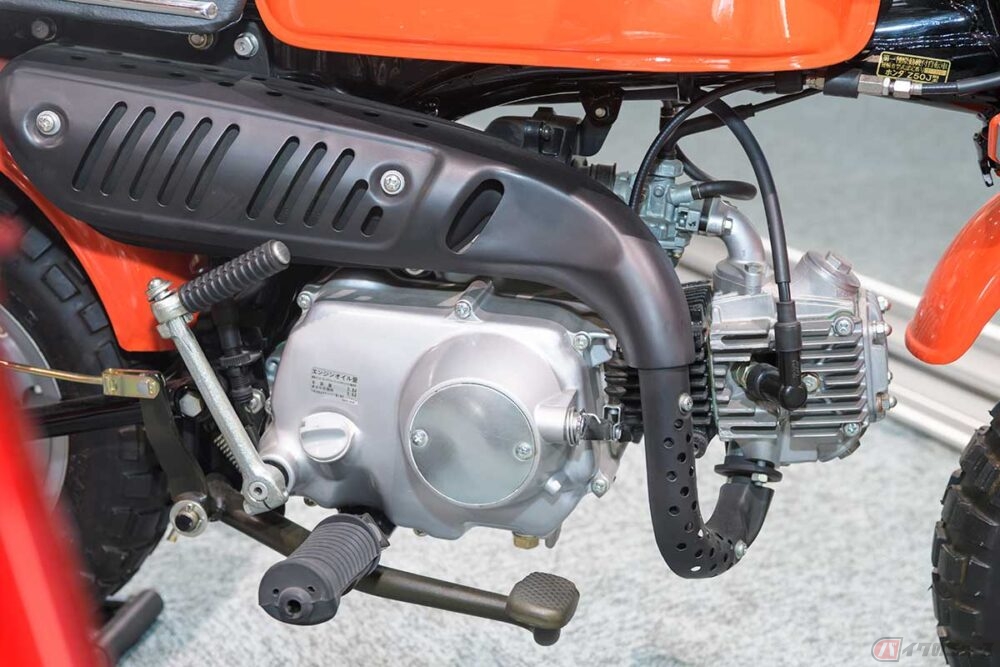 小さな4速MT原付!! ホンダ「ゴリラ」はでっかいタンクで可愛いルックス 小さな4速MT原付!! ホンダ「ゴリラ」はでっかいタンクで可愛いルックス