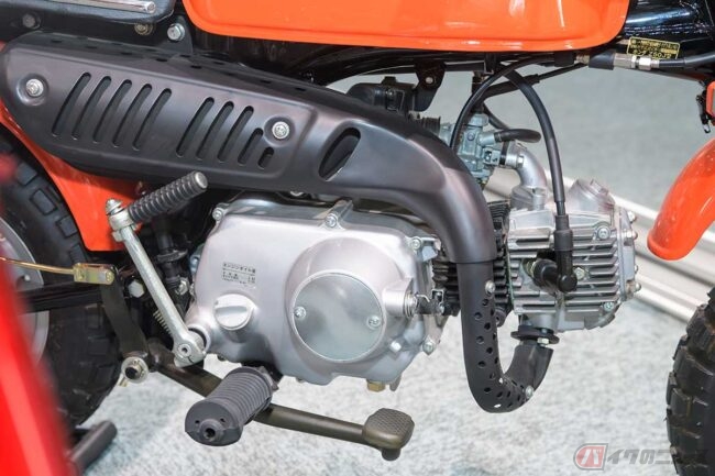 小さな4速MT原付!! ホンダ「ゴリラ」はでっかいタンクで可愛いルックス 小さな4速MT原付!! ホンダ「ゴリラ」はでっかいタンクで可愛いルックス
