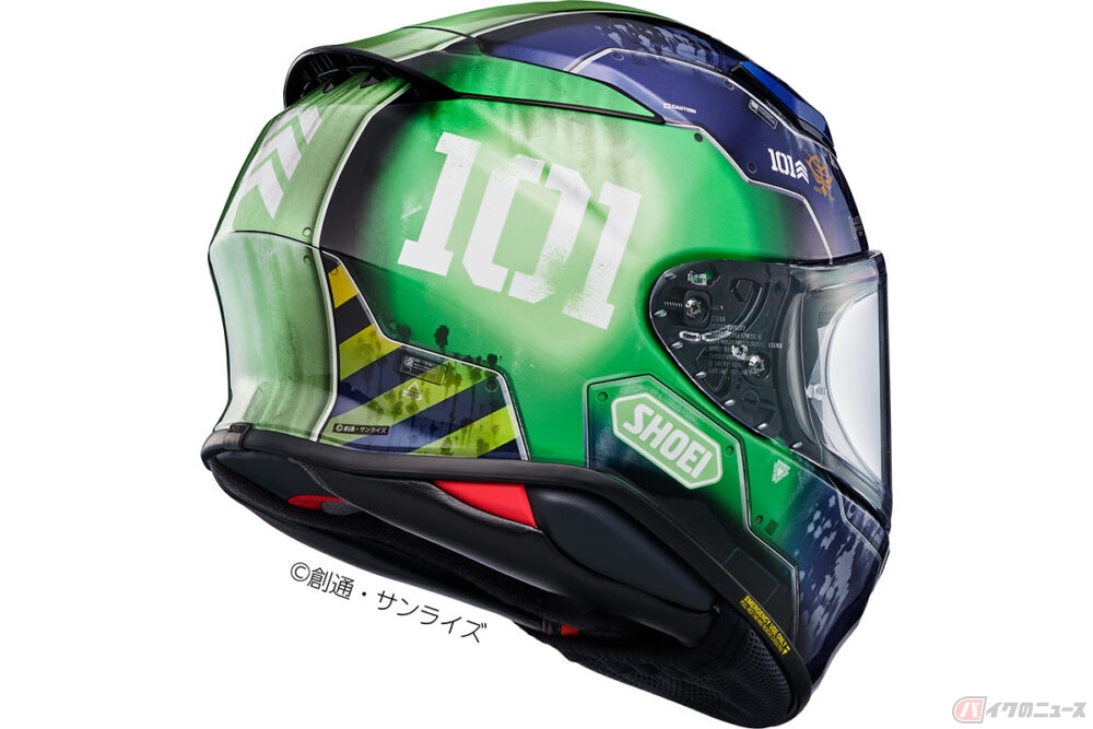 ガンダムファン必見の受注期間限定モデル!! SHOEIがピュアスポーツフル