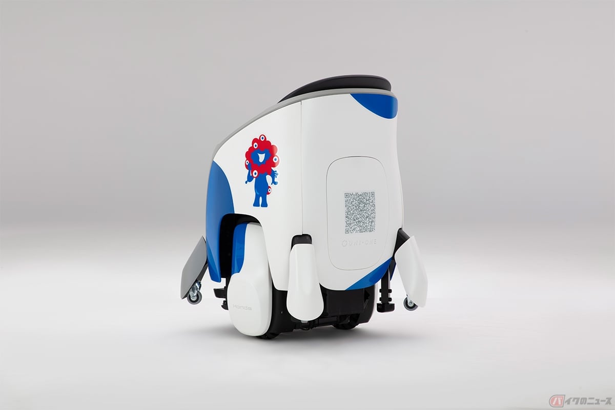 ホンダが大阪・関西万博に出展するハンズフリーパーソナルモビリティ「UNI-ONE(ユニワン)」の新型