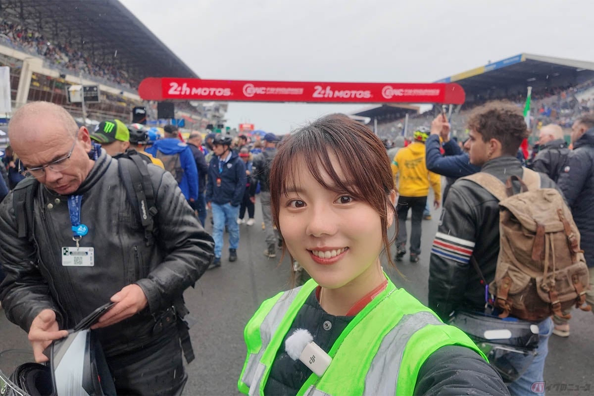 ル・マン24時間レースのスタート進行を見学