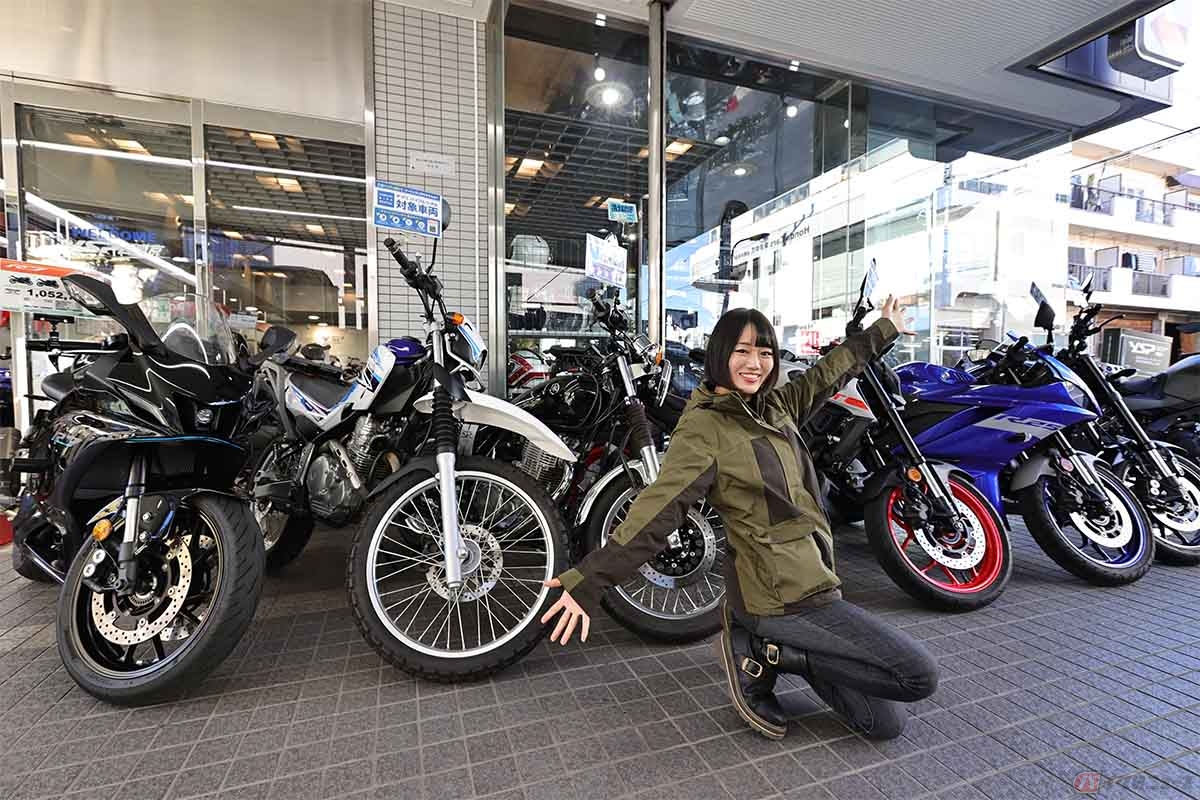 2025年4月現在、2ストロークエンジンのバイクはほとんど見かけなくなった
