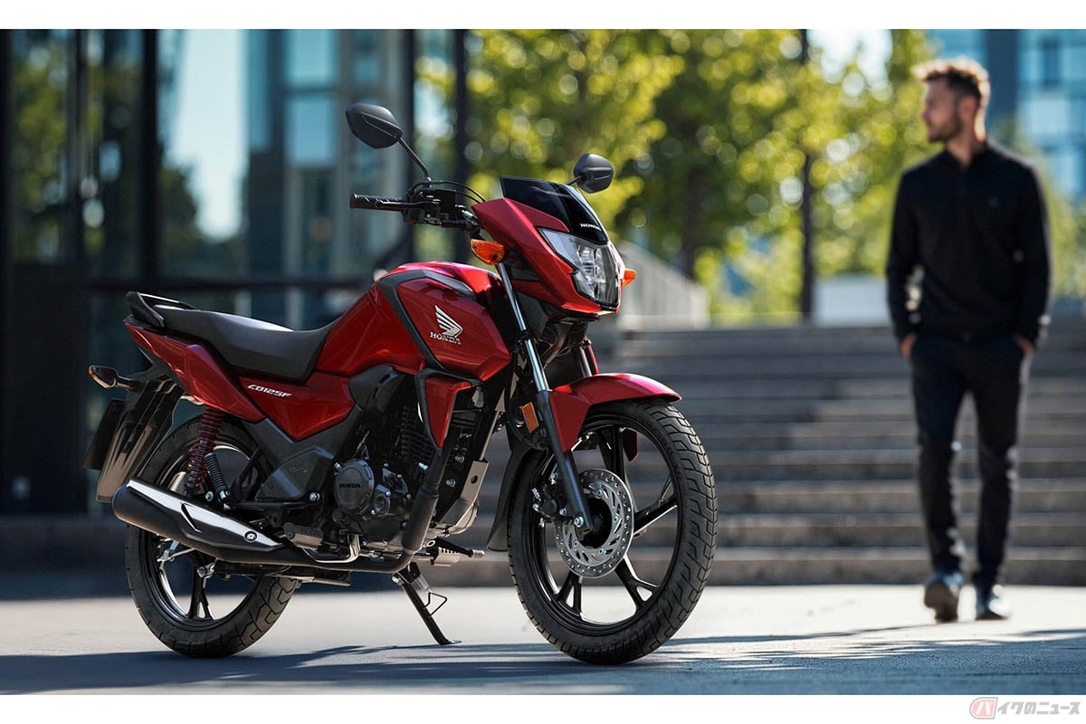 ホンダの原付二種ネイキッド「CB125F」2026年モデル