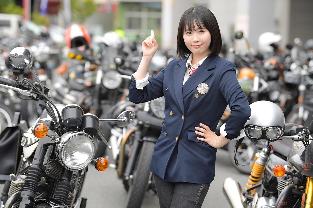 トライアンフが協賛するチャリティイベント「THE DISTINGUISHED GENTLEMAN’S RIDE」の様子