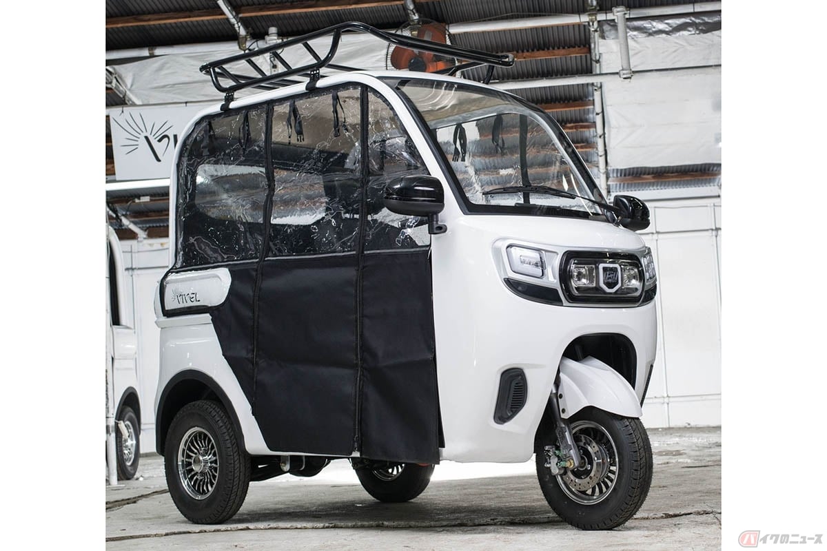 株式会社バブルが開発した「VIVEL TRIKE(ビベルトライク)」2025年モデル