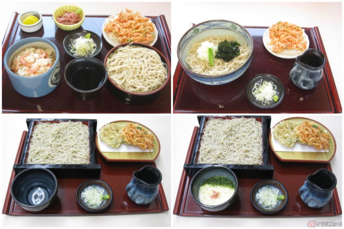 静岡県静岡市の由比にあるグルメスポット「くらさわや」の系列店「桜えび茶屋」