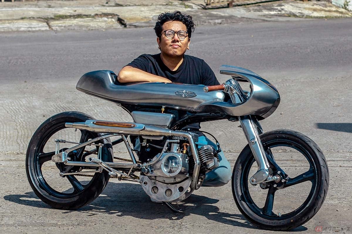 インドネシアのデザインスタジオ「raxe97ninetyseven」のラディティさん