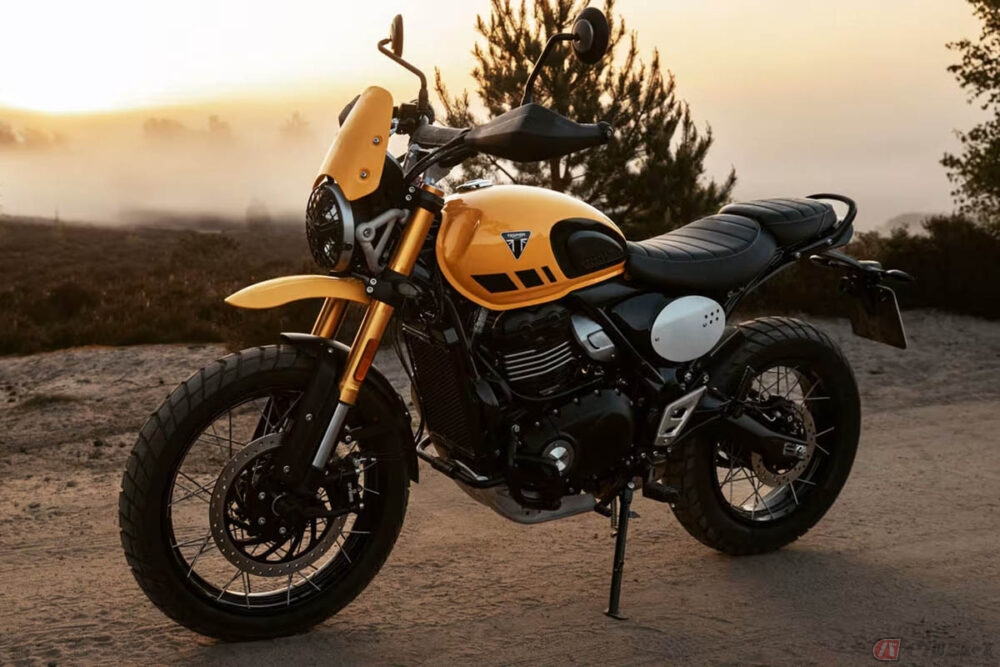 トライアンフ「スクランブラー400XC」