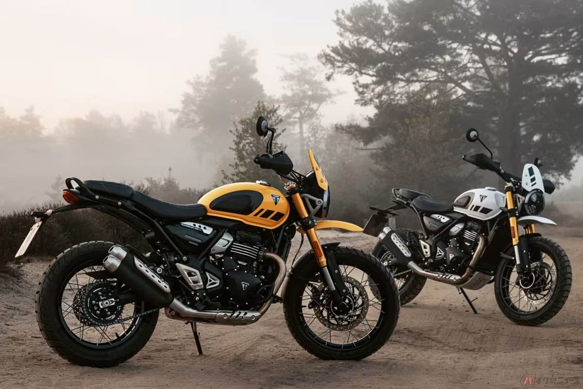 トライアンフ「スクランブラー400XC」