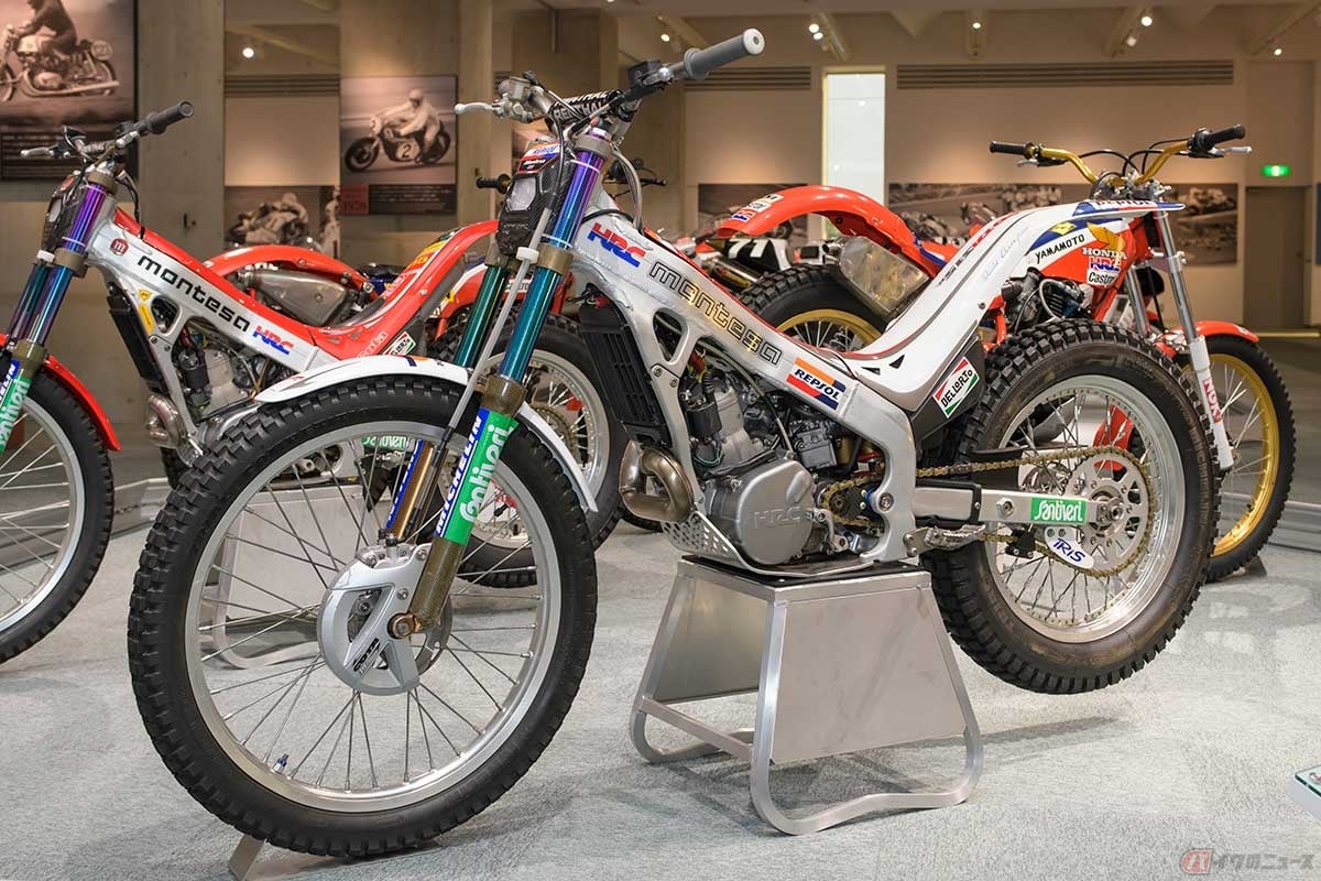 2004年に藤波貴久選手のライディングでトライアル世界選手権タイトルを獲得したMontesa「COTA 315R」