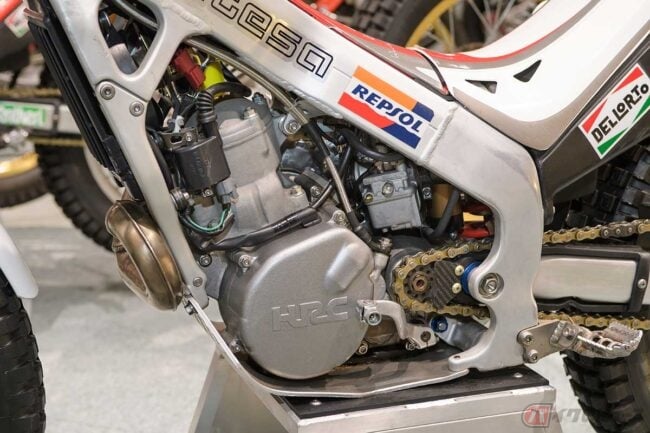 トライアル競技で日本人初の世界チャンピオンを獲得した「フジガス」の