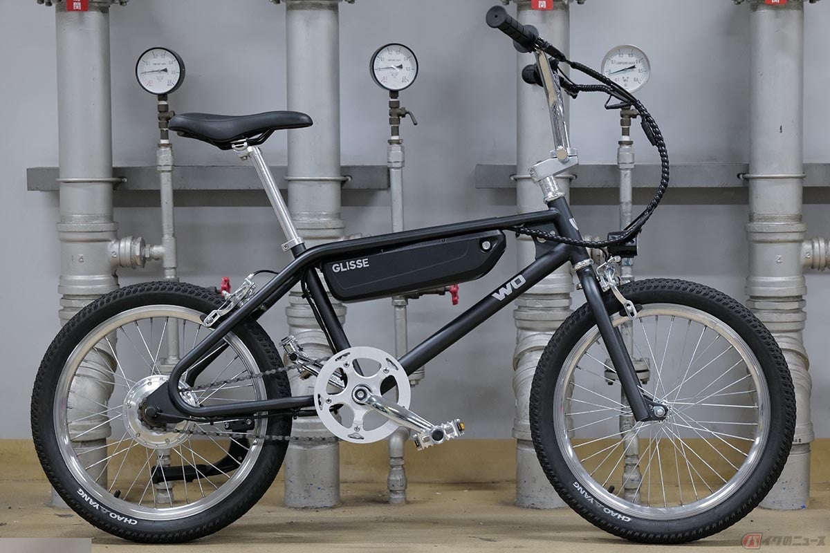 BMXのスタイルと電動アシスト技術を融合させたWO「GLISSE(グリス)」