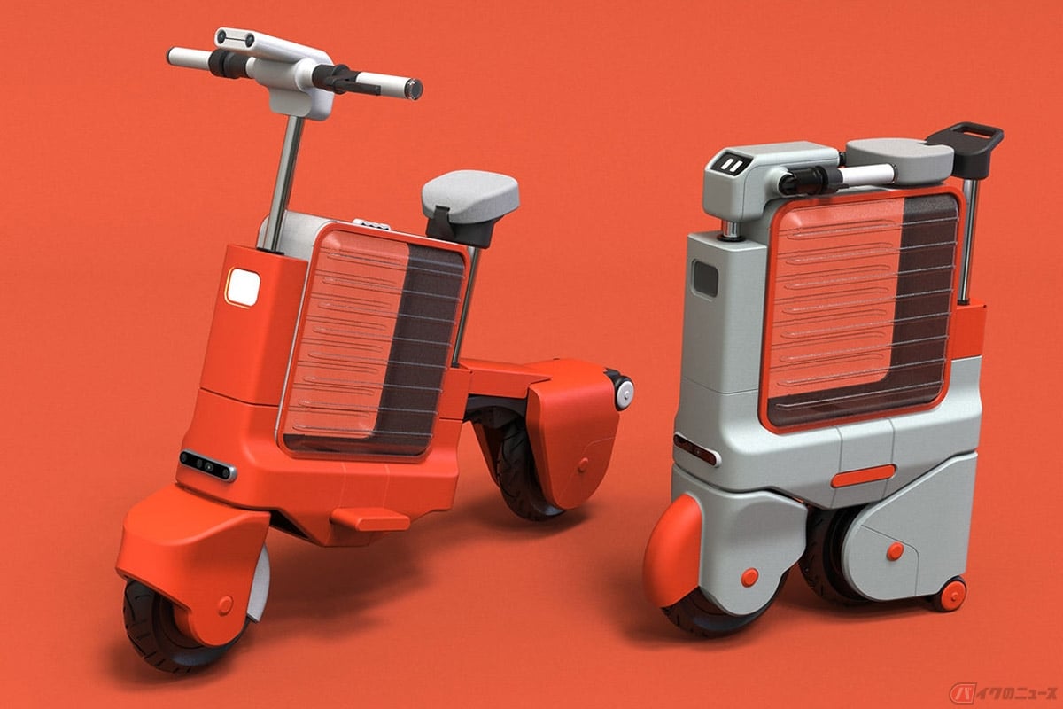 ICOMAが開発中の特定小型原付モデル「tatamo!」