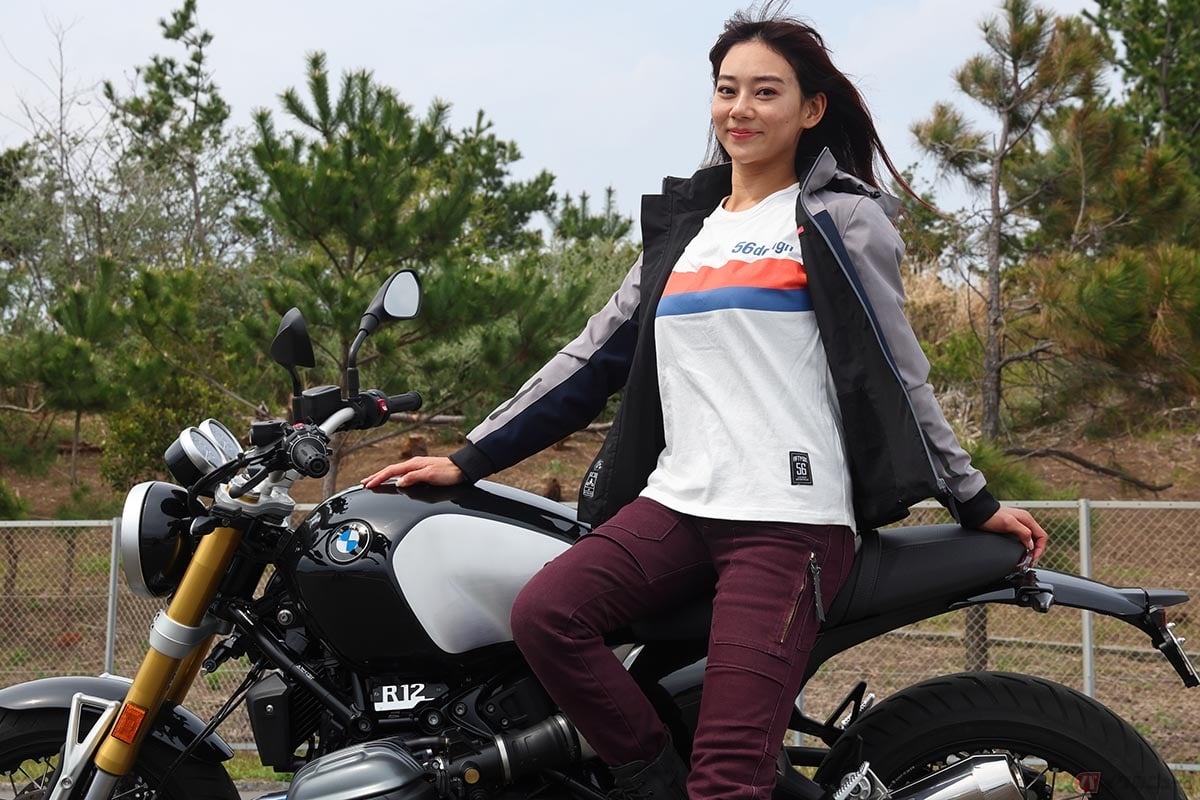指出瑞貴さんとBMW Motorrad「R12 nine T」