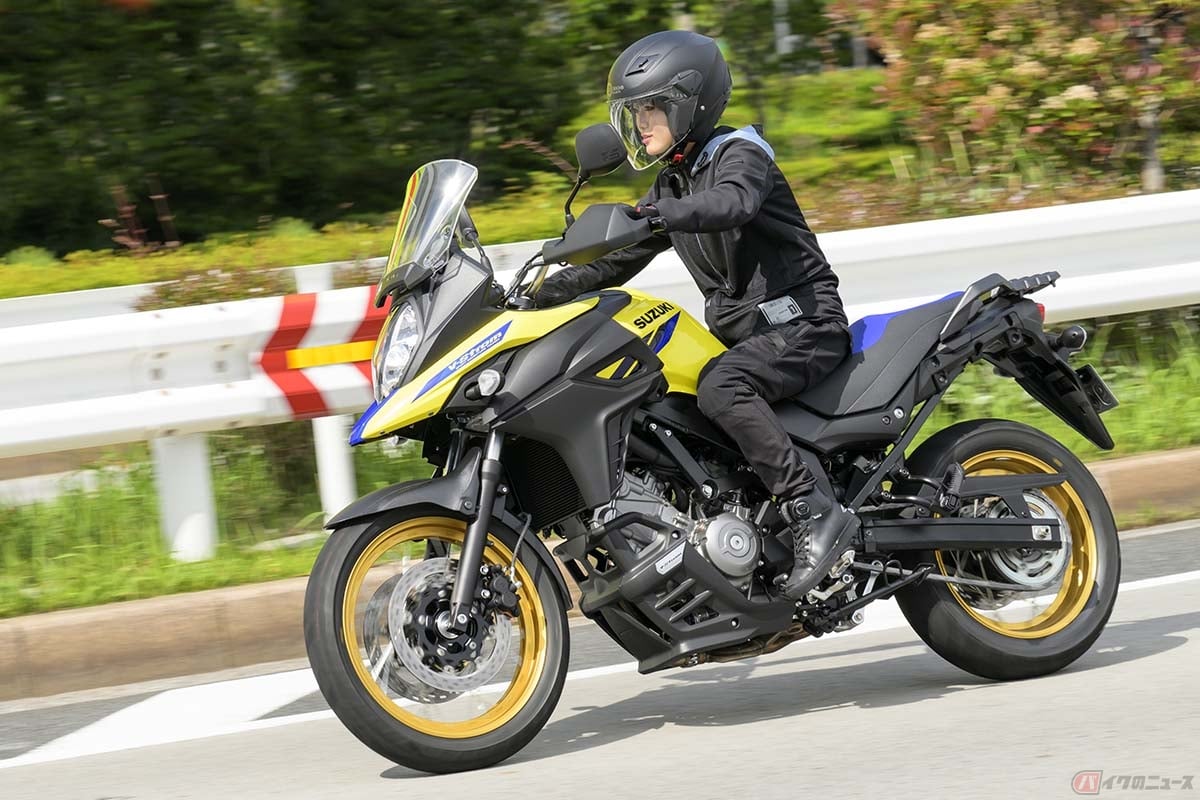 テクテク散歩 個性的なビジュアルと安定感ある走りが魅力！ スズキ「V-Strom650XT