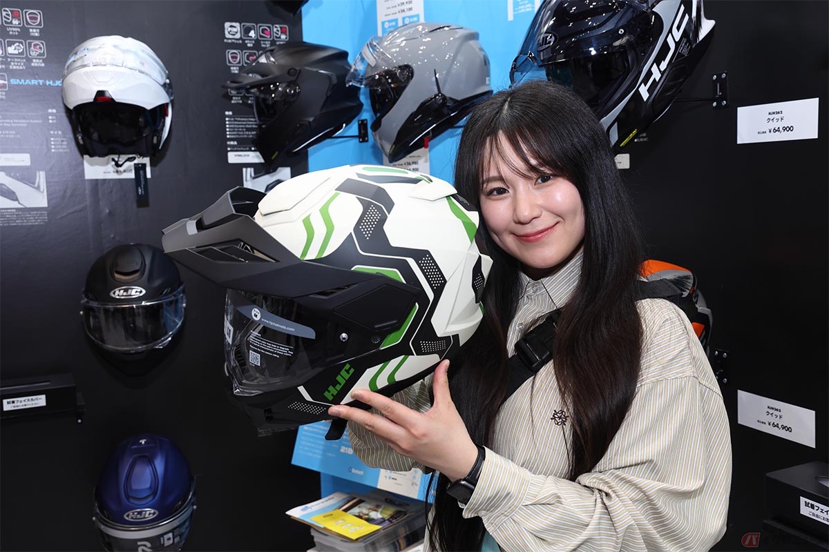 全米シェアNo. 1のバイク用品メーカーHJCの『i80 Roki Helmet』フルフェイスヘルメットも流行りのマット塗装でかわいい
