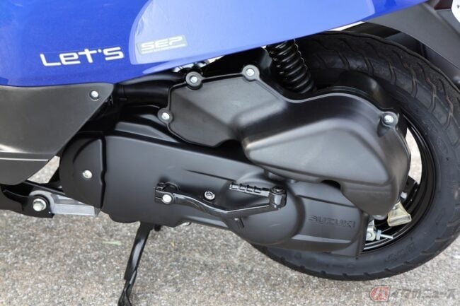 絶滅寸前!? 50㏄原付スクーター スズキ「レッツ」は日常の足に最適な1