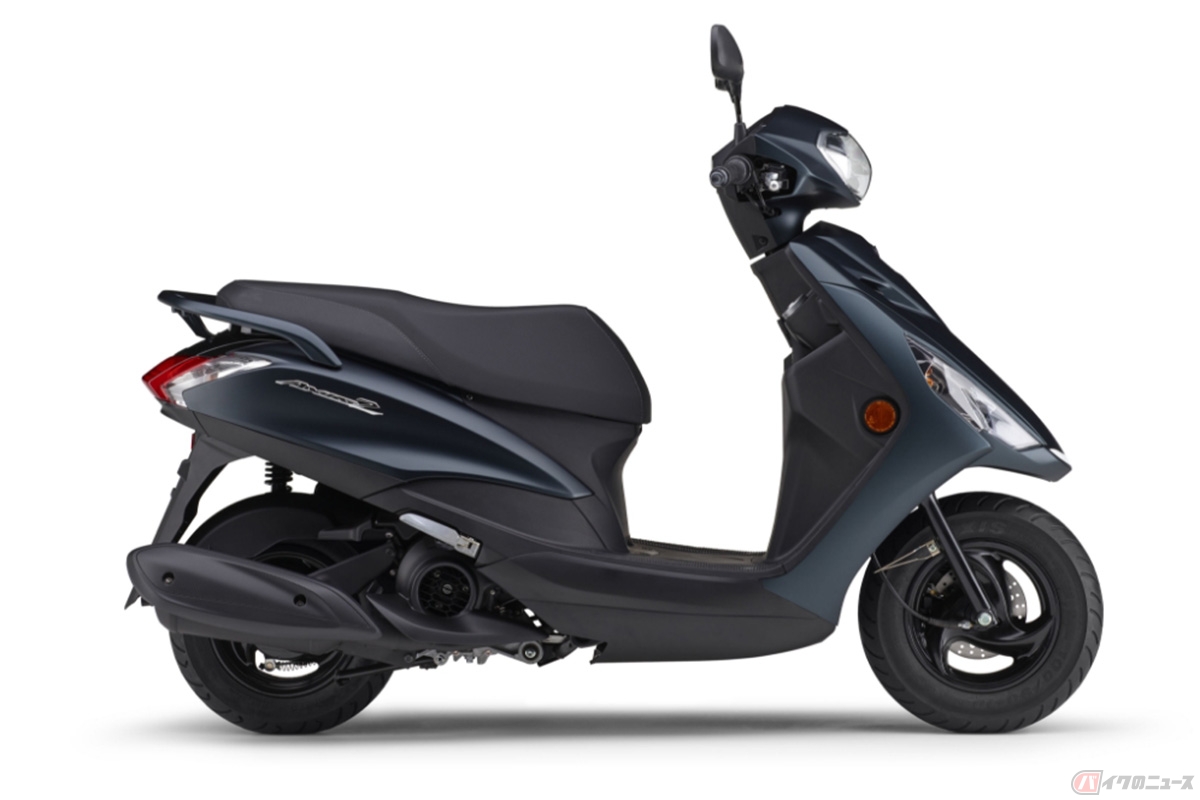 ヤマハから登場する原付二種スクーター「AXIS Z」の新型モデル/マットダークグリーン