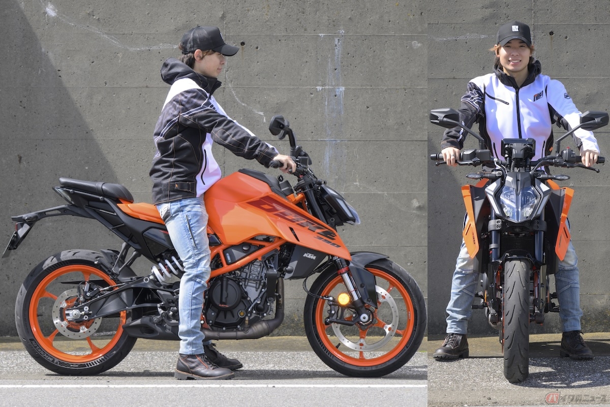 シート高820mm、僕の身長（165cm）では、車体の幅が狭く設計されていることもあり足つきに問題はありません
