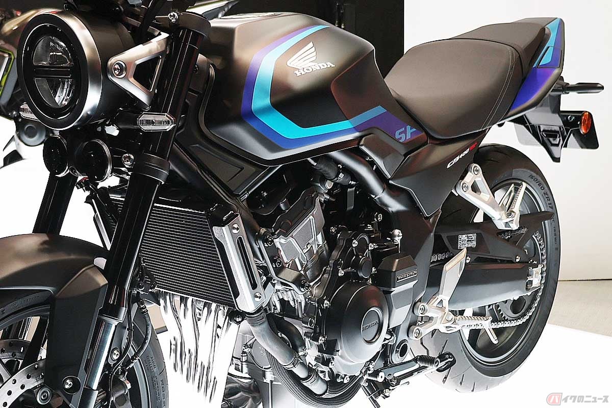 ホンダ「CB400 SUPER FOUR E-Clutch Concept」
