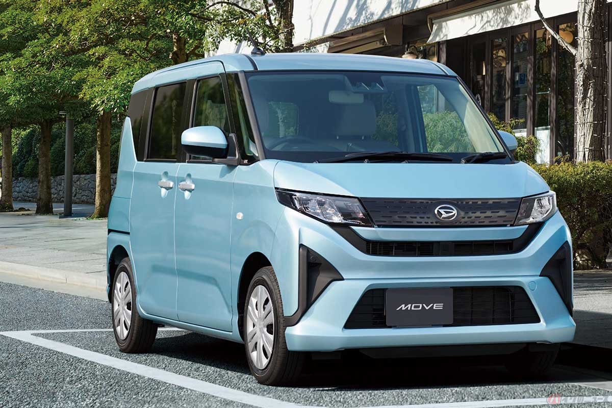 ダイハツ新型「ムーヴ X」スカイブルーメタリック