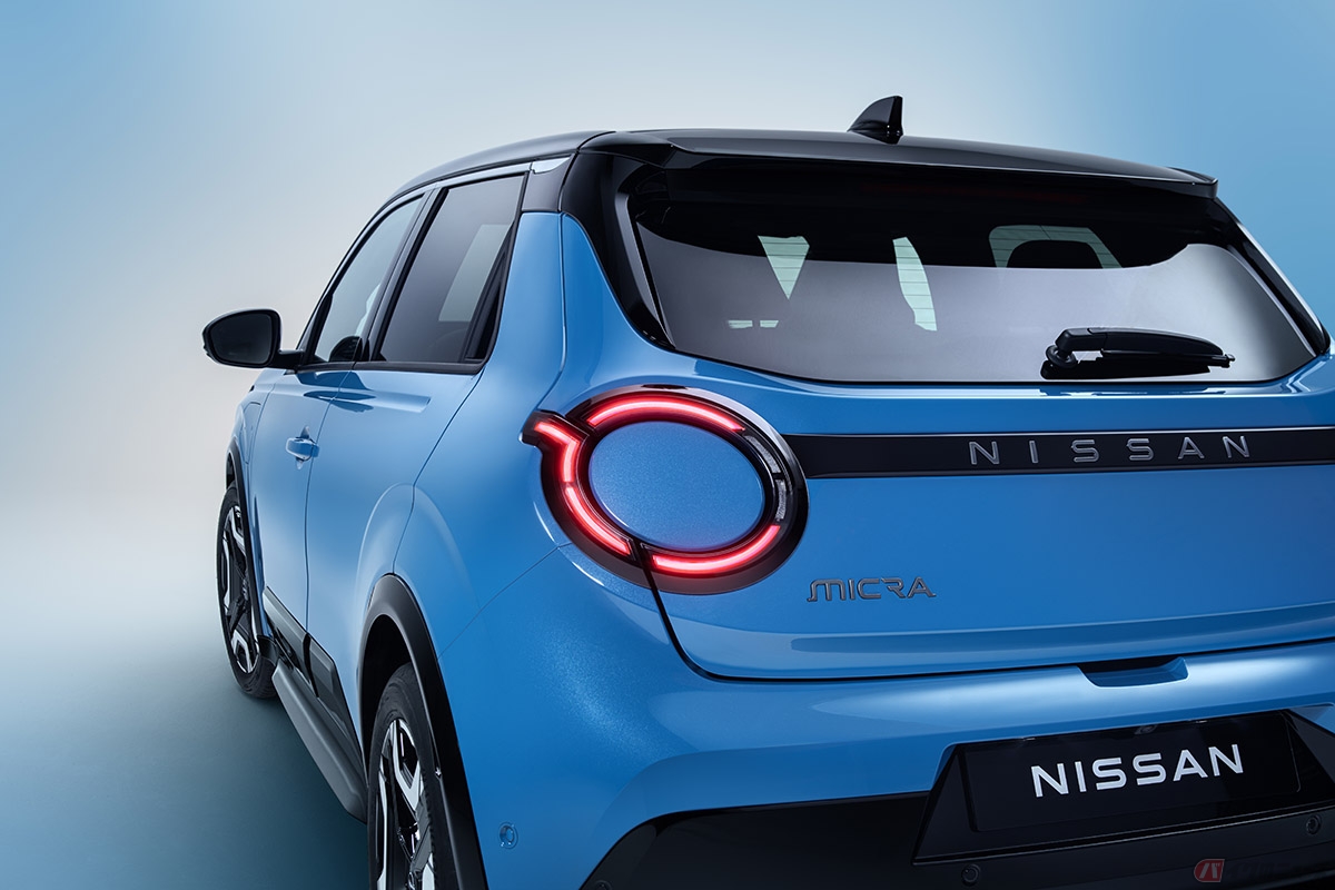 日産が欧州市場で発表した「マイクラ」の新型モデル