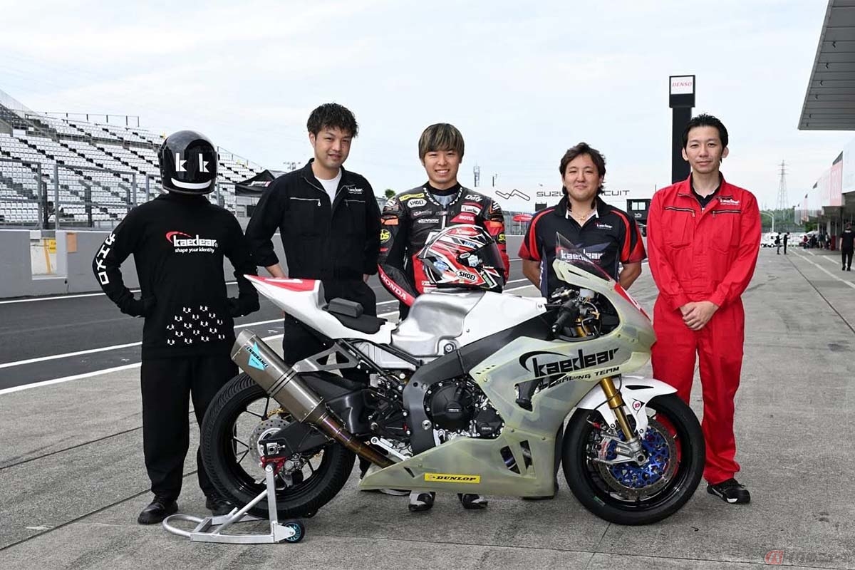 Kaedear-RAC41-Hondaのチームメンバー(テストメンバー)