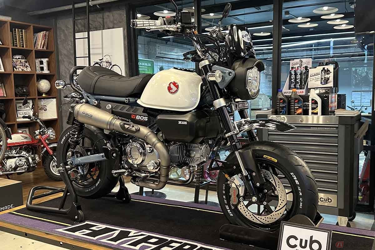 タイのホンダディーラー、カブハウス・エカマイ店が手掛けた「モンキー125」カスタム