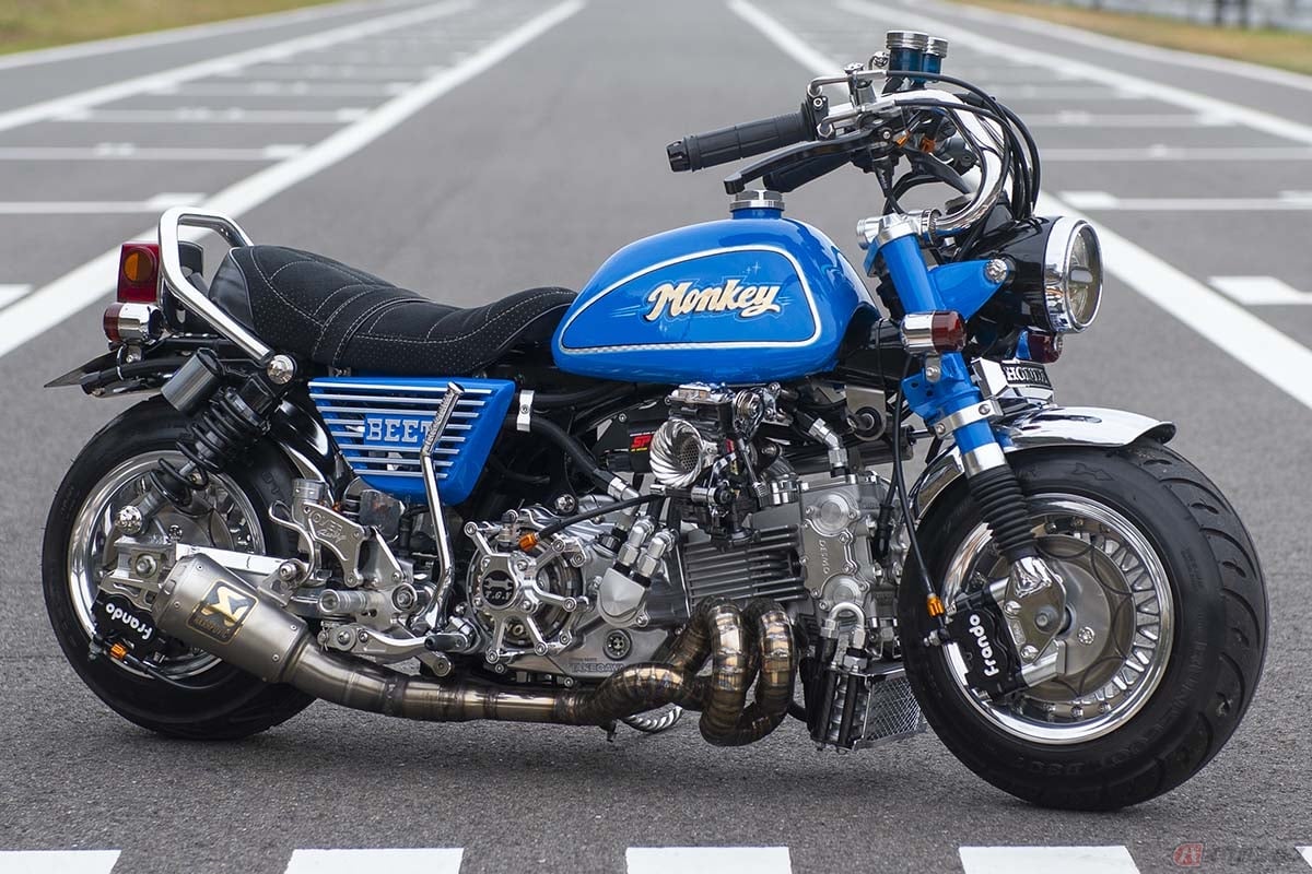 FUNAKOSHIBASE T.G.Yによるホンダ「モンキー50」カスタム