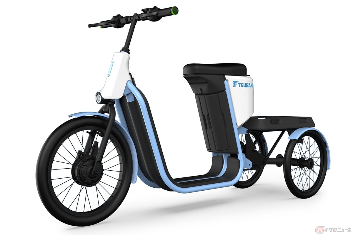 椿本チェーンが開発中の特定小型原付「Full電動Cargo」