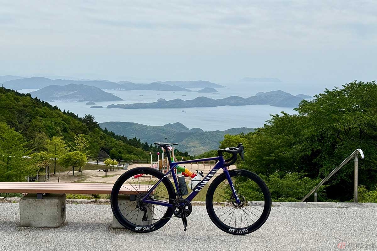 大平山山頂公園からは瀬戸内海を一望できます
