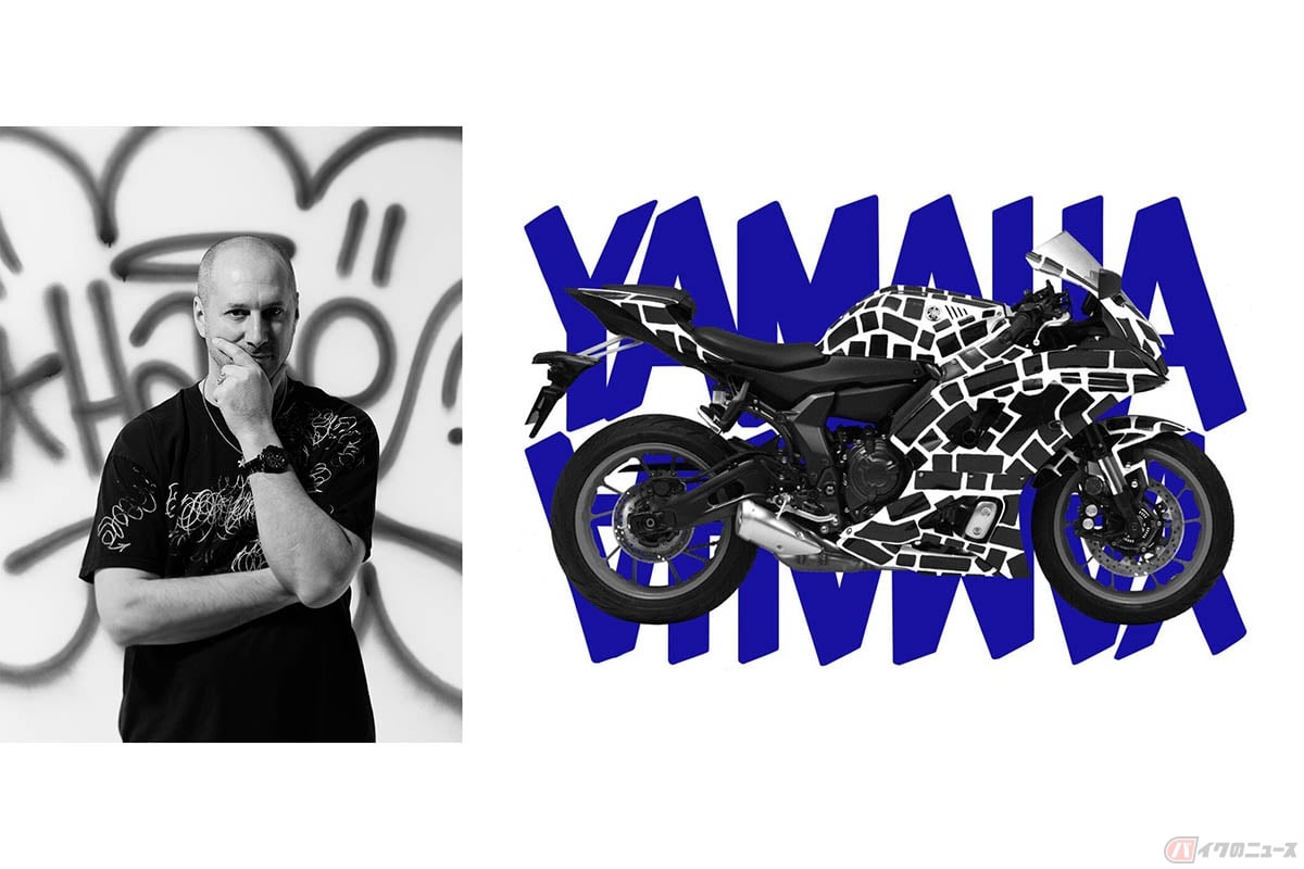 エリック・ヘイズ氏と「HAZE YZF-R7」