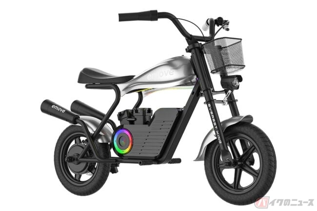 あれ!? 電動バイクなのにマフラーが生えてる!? Acalieから新型ミニ