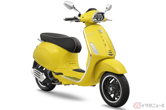 高速道路も走れるオシャレな一台!! ベスパ「スプリント150」2025年