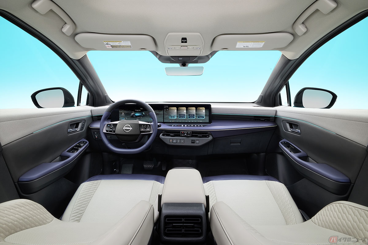 第3世代の新型「日産リーフ」の内装