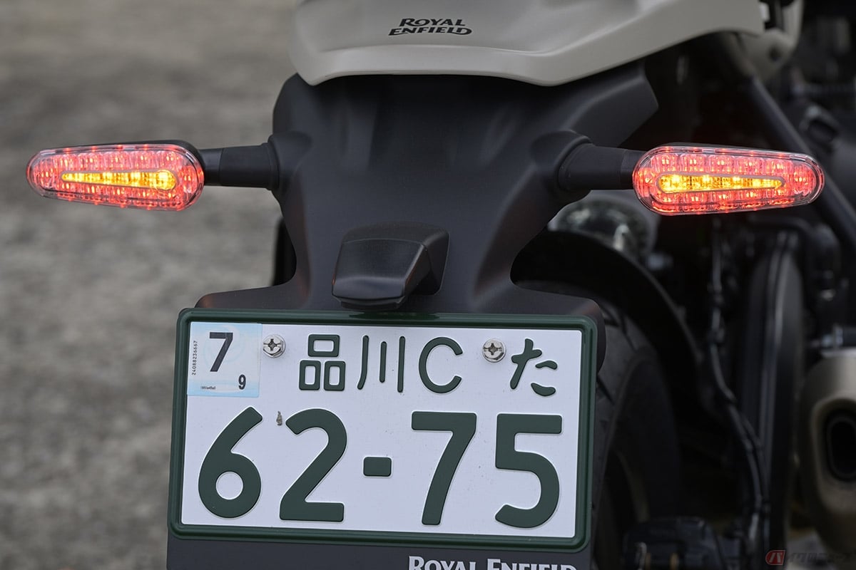 検査を通過していないバイクは、公道を走ることが許されない