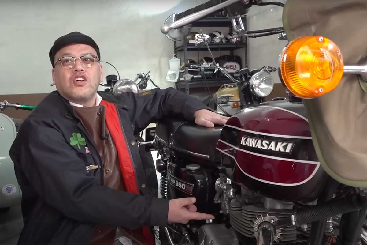 くっきー!が自身のバイクを前にご満悦の様子。独自のカスタムセンスと語る言葉に視聴者から賞賛のコメント多数