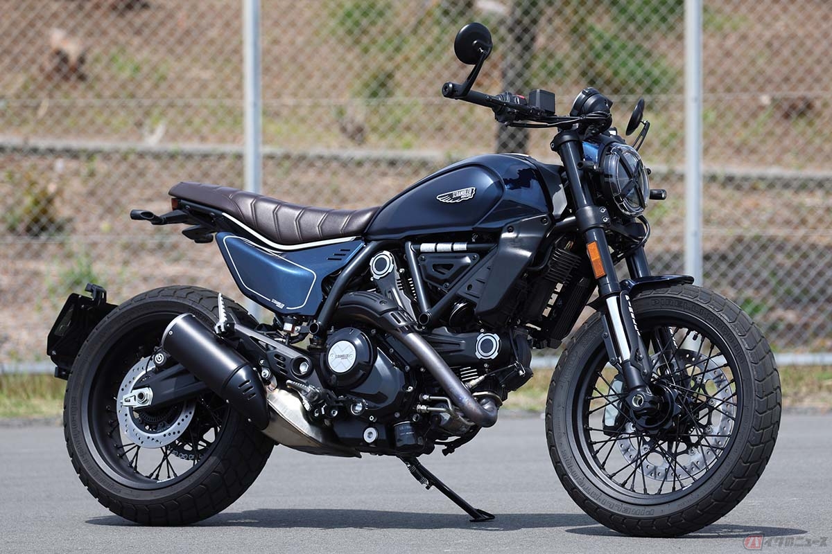 ドゥカティ「Scrambler Nightshift(スクランブラー・ナイトシフト)」