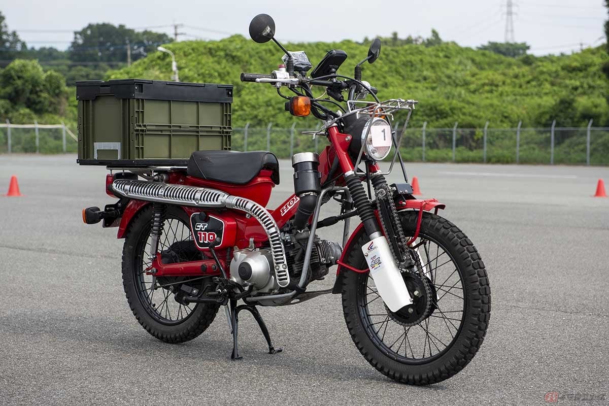 2WD、両輪駆動に切り替え可能なホンダ「CT110」カスタム