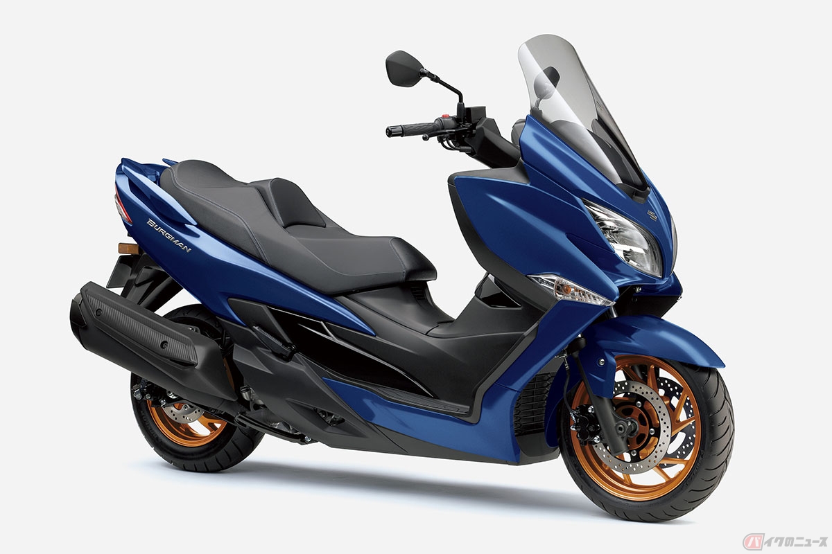 スズキ「バーグマン400」最新モデル
