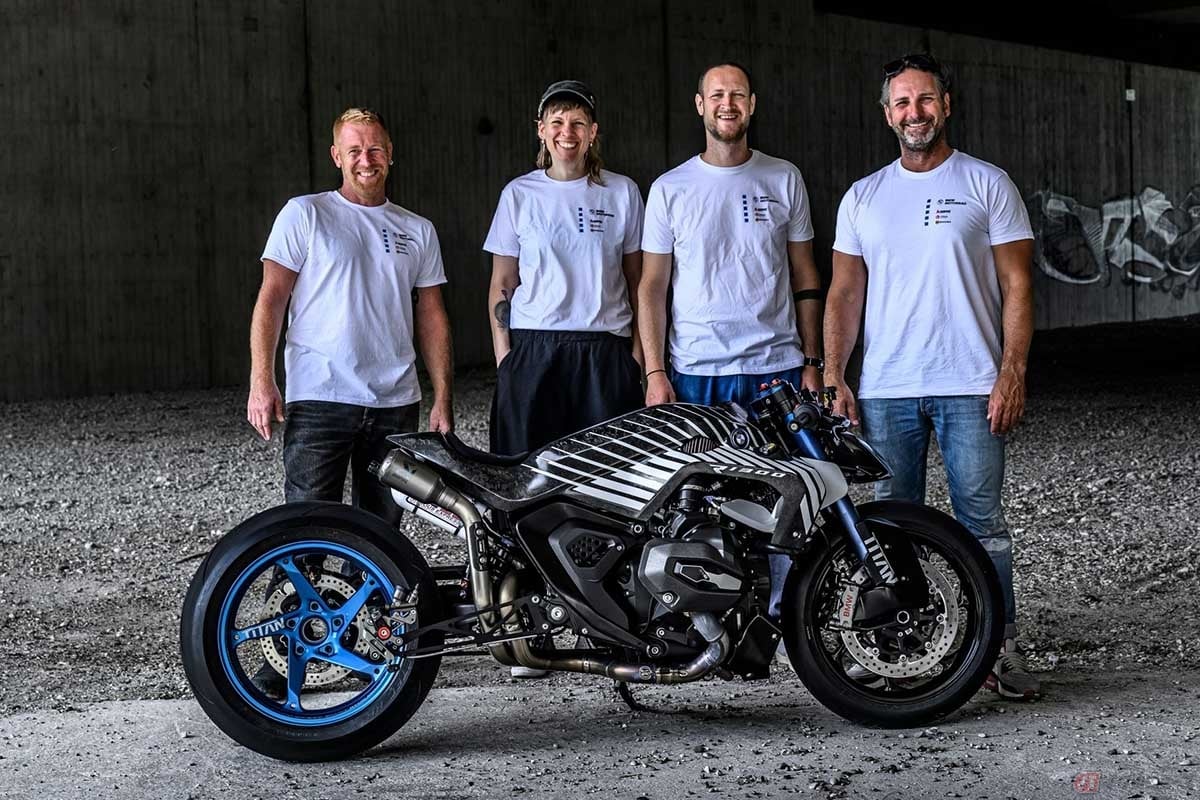 BMW Motorradの従業員チームが製作したカスタムバイク「R 1300 R TITAN」