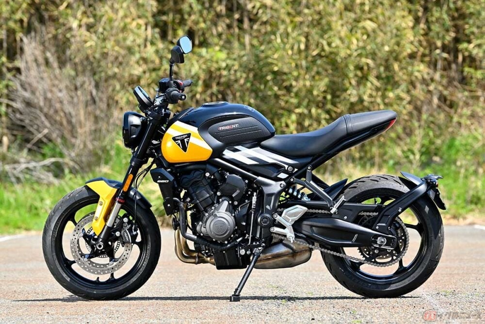 トライアンフの新たな可能性？ 「適度なユルさ」が魅力の「TRIDENT 660