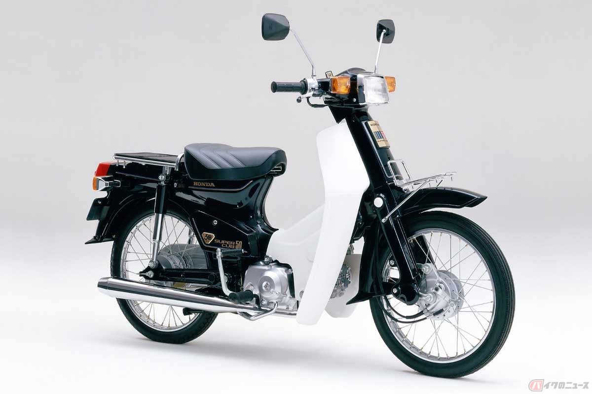 1988年に販売された「スーパーカブ30周年記念特別仕様車」