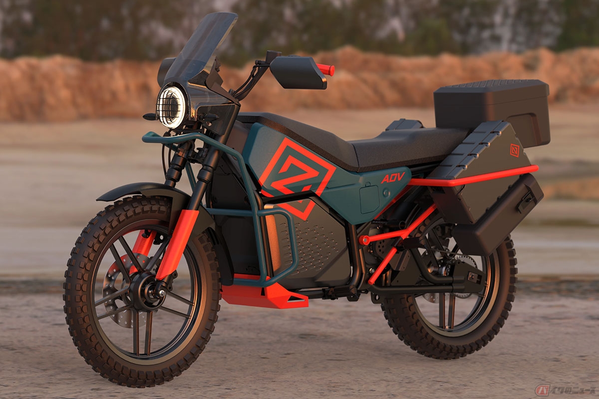 インドの新興ブランド「Zeno」の電動アドベンチャーモデル「Emara ADV」